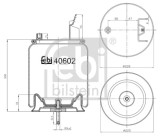 FEBI BILSTEIN 40602 Burduf, suspensie pneumatica