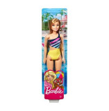 Cumpara ieftin Papusa Barbie satena cu costum de baie multicolor, Barbie, 3-10 ani