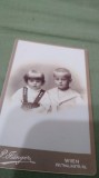 Cumpara ieftin FOTO COPII VECHI PE CARTON GROS 9/7 CM DE COLECTIE RARA!!!