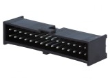 Soclu dreptunghiular tată 30 pini 2,54mm THT, MOLEX