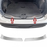 Set de 2 ornamente protectie portbagaj interior mate pentru Nissan Qashqai J12 din 2021