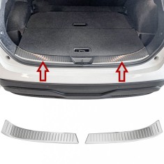 Set de 2 ornamente protectie portbagaj interior mate pentru Nissan Qashqai J12 din 2021