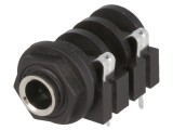 Soclu Jack 6,3mm Mono 90&deg; THT