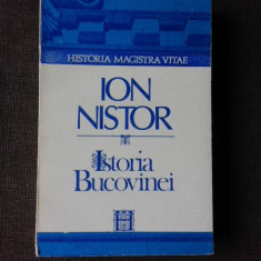 Istoria Bucovinei , Ion Nistor