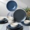 Keramika Set de vesela - River Mix - 18 bucăți - 6 persoane - Stoneware