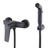 Cumpara ieftin Baterie de Perete cu Dus Igienic Lemark Bronx LM3718BL Negru