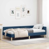 VidaXL Cadru de pat colțar Altele cu headboard albastru 80 x 200 cm