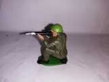 bnk jc Britains Herald British Khaki Infantry Defense - puscas