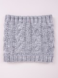 Guler in degrade - Gri cu alb (Marime Disponibila: One size)