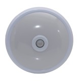 Plafoniera LED cu senzor MF0011-17710, 12W, 1100lm, lumina rece 6400K, alba, moderna