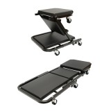 Scaun, pat cu role pentru atelier mecanic Breckner Germany