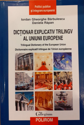 Dictionar explicativ trilingv al Uniunii Europene foto