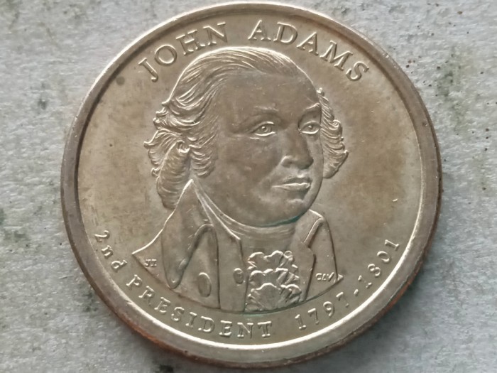 USA-1 DOLLAR 2007 ( John Adams ) (P)