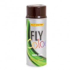 Vopsea spray decorativa acrilica de calitate - DUPLI-COLOR - Fly Color maro RAL8017 400ml foto