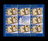 Cumpara ieftin ✅RO 2011 ,LP 1920c &quot;Ziua Europeana a Justitiei Civile&quot; , mcoala de 8M+1V , MNH, Nestampilat