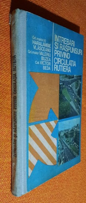 Intrebari si raspunsuri privind circulatia rutiera- Vlasceanu, Buzea, Beda 1977 foto