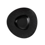 Cumpara ieftin Set 6 farfurii pentru paste din ceramica neagra Zass Gourmet ZG-DS 04