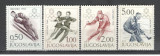 Iugoslavia.1968 Olimpiada de iarna GRENOBLE SI.260, Nestampilat
