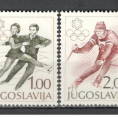 Iugoslavia.1968 Olimpiada de iarna GRENOBLE SI.260