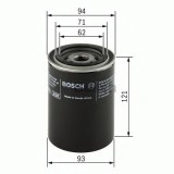 Filtru ulei NISSAN PICK UP II (D21) (1985 - 1998) BOSCH 0 986 452 005