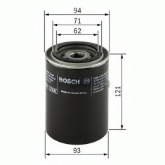 Filtru ulei NISSAN PICK UP II (D21) (1985 - 1998) BOSCH 0 986 452 005