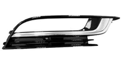 Grila bara fata VW CC (358), 02.2012-07.2017, partea Stanga, 3C8853665F, 95G127-1 insertie crom foto