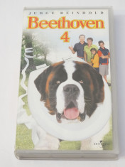 Caseta video VHS originala film tradus Ro - Beethoven 4 foto