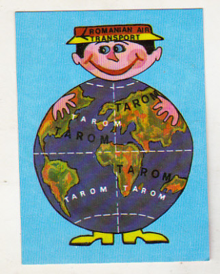 bnk cld Calendar de buzunar 1984 - TAROM foto