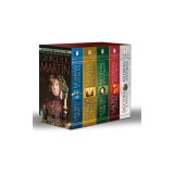 Game of Thrones 5-Copy Boxed Set (George R. R. Martin Song of Ice and Fire Series): A Game of Thrones, a Clash of Kings, a Storm of Swords, a Feast fo