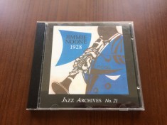 jimmie noone 1928 jazz archives no. 21 cd disc muzica jazz zyx music village VG+
