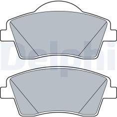 DELPHI LP3528 set placute frana disc