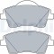 DELPHI LP3528 set placute frana,frana disc