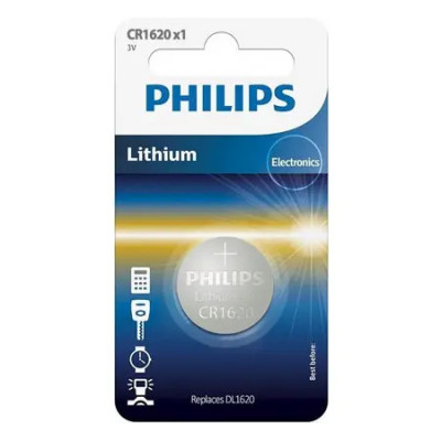Baterie Lithium Cr1620 Blister 1 Buc Philips foto