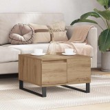 vidaXL Masă de cafea stejar artizanal 55 x 55 x 36.5 cm Lemn compozit 881664