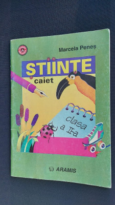 STIINTE CAIET CLASA A II A - MARCELA PENES . foto