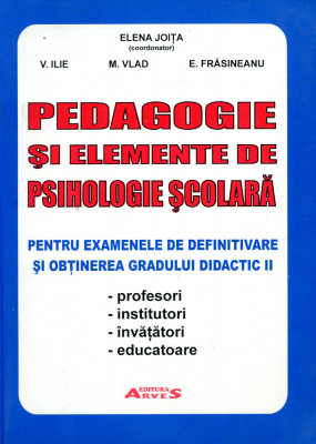 Pedagogie si elemente de psihologie scolara - Elena Joita foto