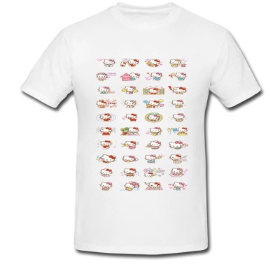 Tricou &amp;quot; Hello Kitty line emoji &amp;quot; foto