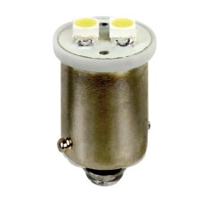 Bec Hyper-Led4 - 2SMD 12V pozitie soclu metal BA9s 2buc - Alb Garage AutoRide foto