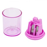 Ascuțitoare Creioane, Model WT 8330, Trei Găuri, Capacitate 4x5 cm, Culoare Lila, Plastic, Oem