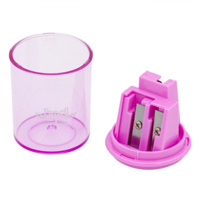 Ascuțitoare Creioane, Model WT 8330, Trei Găuri, Capacitate 4x5 cm, Culoare Lila, Plastic foto