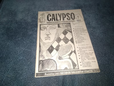 REVISTA CALYPSO NR 7 1990 foto