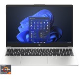 Laptop HP 255 G10 cu AMD Ryzen&trade; 7 7730U pana la 4.5GHz, 15.6, Full HD, IPS, 16GB DDR4 RAM, 512GB SSD, AMD Radeon&trade; Graphics, Windows 11 Pro, Turbo silv