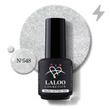548 Charming Flash Silver | Laloo gel polish 15ml