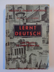 LERNT DEUTSCH!. CURS PRACTIC DE LIMBA GERMANA CU NUMEROASE DESENE de MAX RICHTER foto