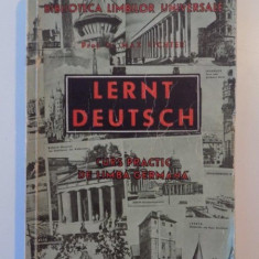 LERNT DEUTSCH!. CURS PRACTIC DE LIMBA GERMANA CU NUMEROASE DESENE de MAX RICHTER