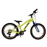 Cumpara ieftin Bicicleta Copii DHS Sonic - 20 inch, Galben-Albastru Ultimate FactoryBikes