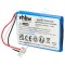 &Icirc;nlocuire baterie GPS VHBW pentru Navigon 5411384120002, 541384120003, GTC3601101PO39120 - 1000mAh, 3.7V