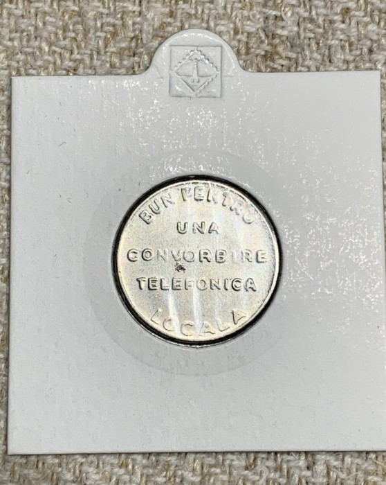 Jeton bun pentru una convorbire telefonică locală