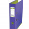 Biblioraft A4, Plastifiat Pp/pp, 80 Mm, Oxford Mycolour - Violet Deschis/verde Deschis