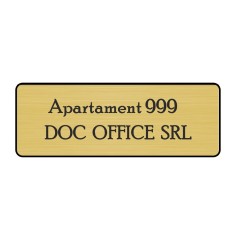 Numar apartament